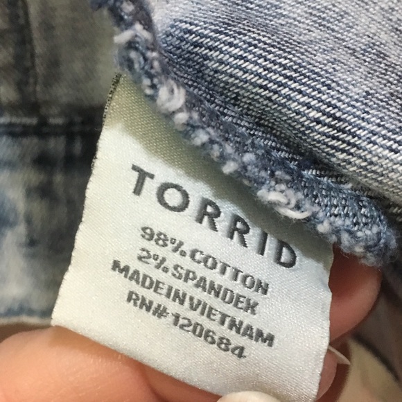 New torrid denim vest - Picture 5 of 5